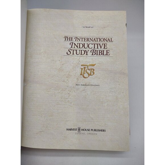 International Inductive Study Bible: New American Standard Bible 1993 - Picture 3 of 16